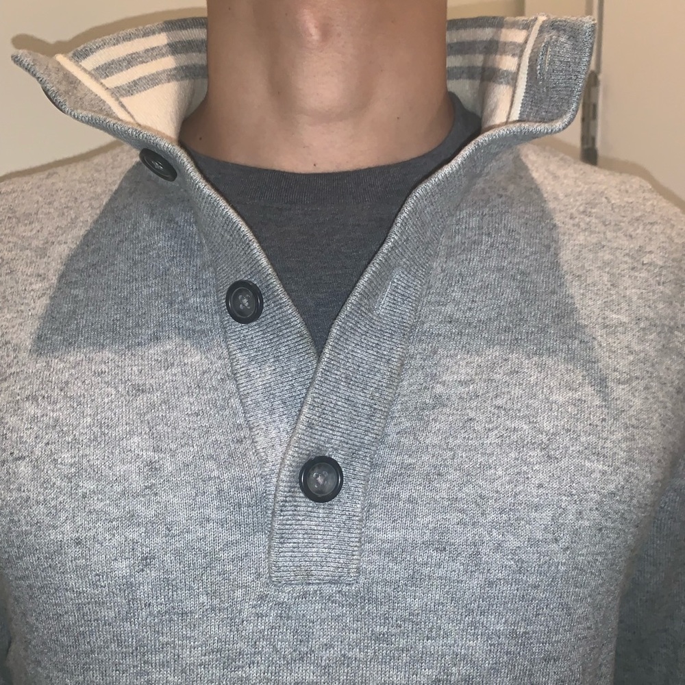 Banana Republic gray sweater LIKE NEW size M